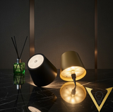 VibeHome BottleGlow — Cordless Rechargeable Bottle Table Lamp