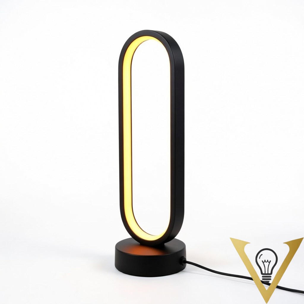 OvalGlow — 3-Color Dimmable LED Table Lamp