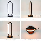 OvalGlow — 3-Color Dimmable LED Table Lamp