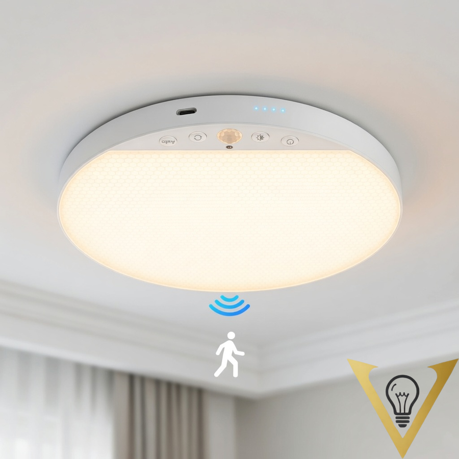 CeilingGlow — Rechargeable Motion Sensor Ceiling Light
