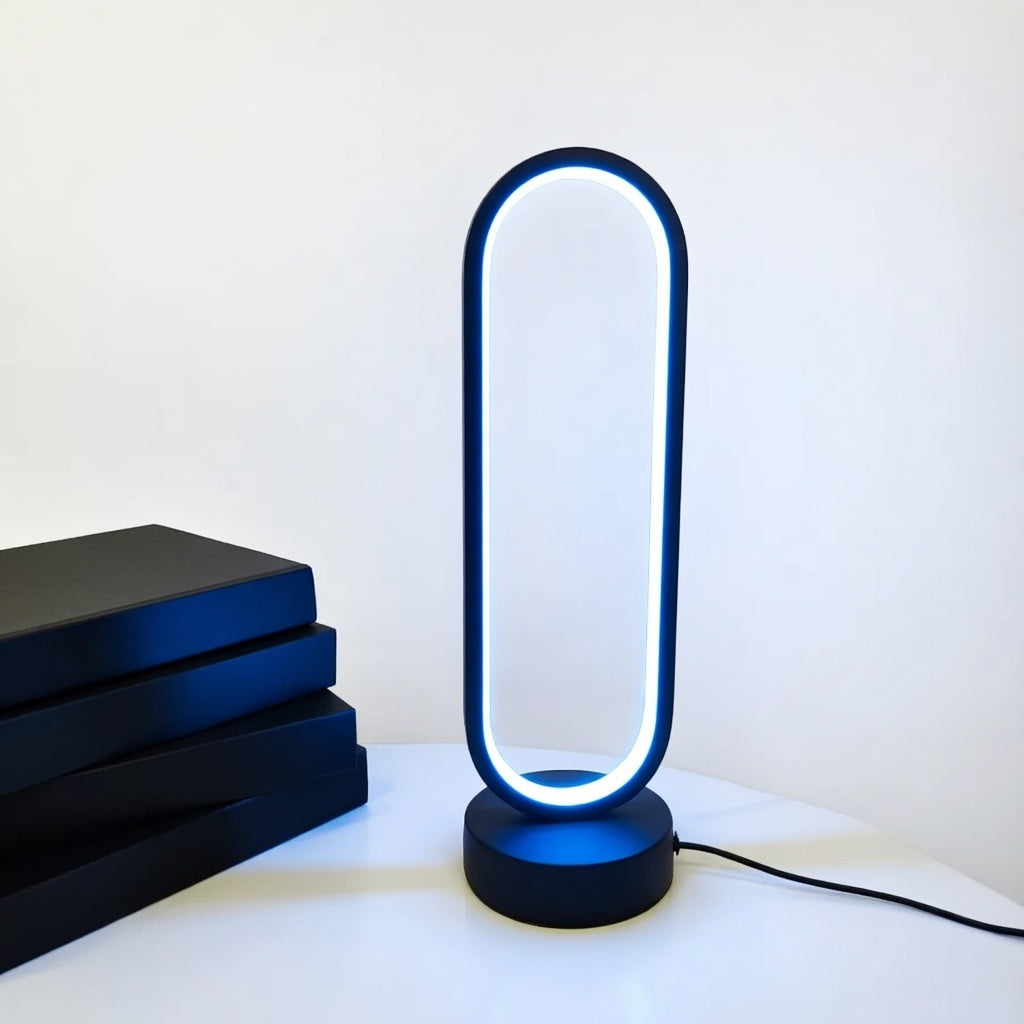 OvalGlow — 3-Color Dimmable LED Table Lamp