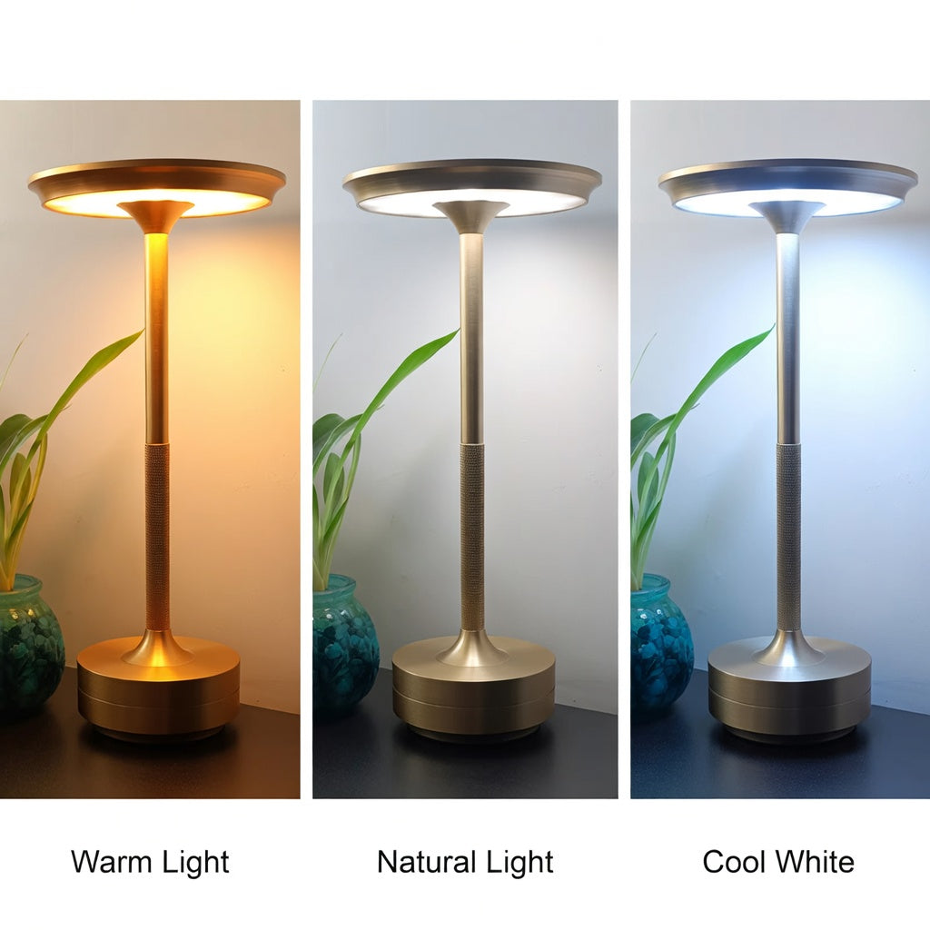 SlimGlow — Rechargeable Touch Desk Lamp