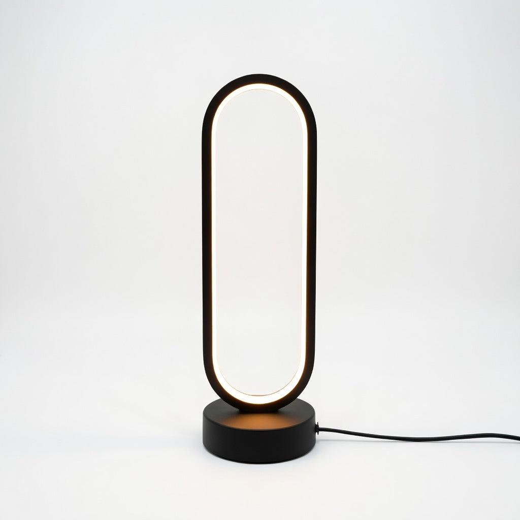 OvalGlow — 3-Color Dimmable LED Table Lamp