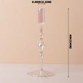 Iridescent Glass Candle Holder