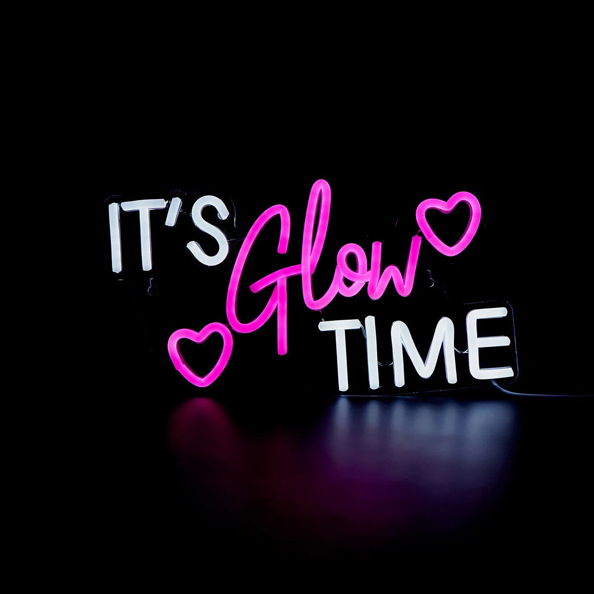 It’s Glow Time LED Neon Wall Sign