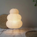 Layered Japanese Paper Lamp