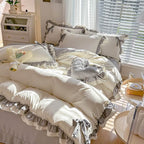 Kawaii Princess Korean Bedding Set