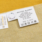 Simple Tulips Cotton Throw Blanket