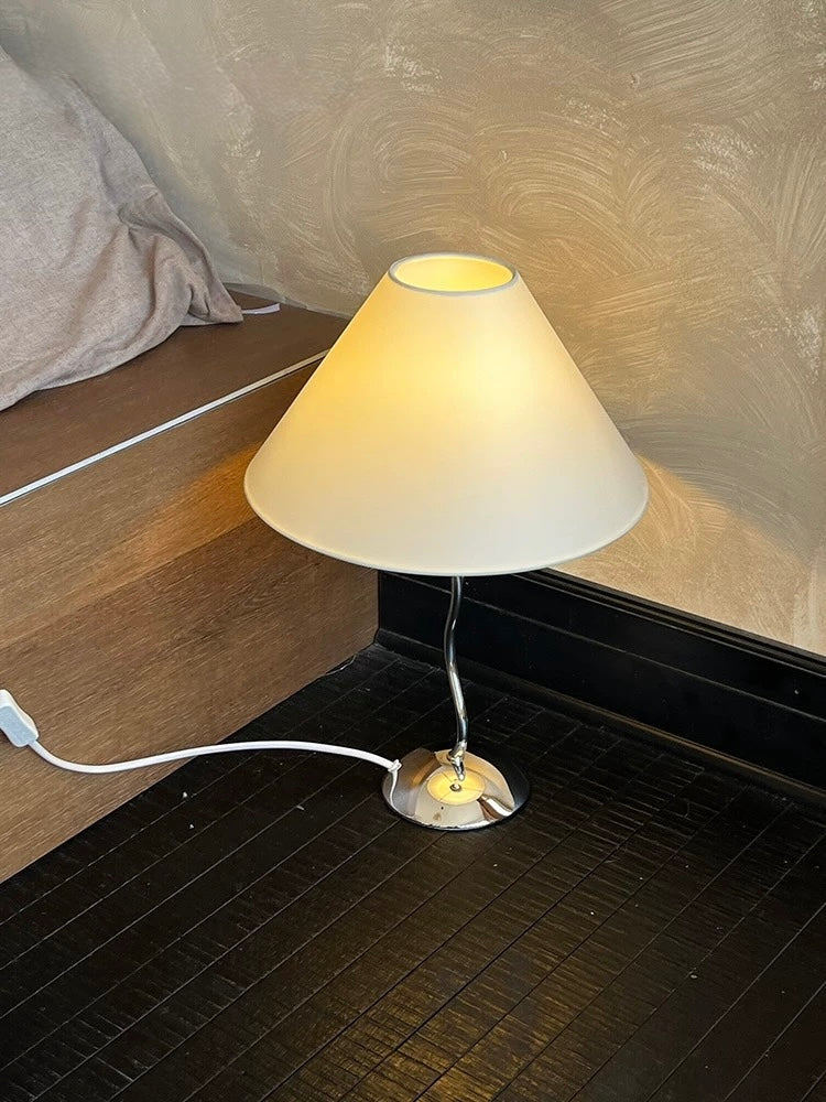 Curved Minimalist Table Lamp