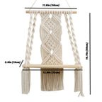 Macrame Wall Hanging Shelf