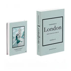 Fashion City Minimalist Fake Book Storage Box