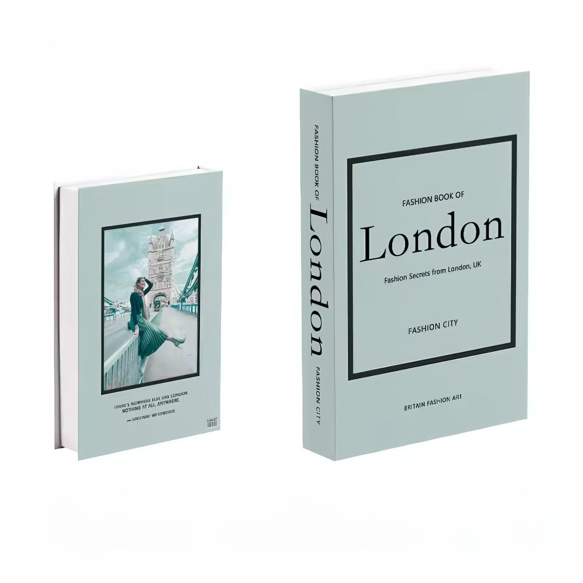 Fashion City Minimalist Fake Book Storage Box
