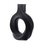 Modern Hollow Circle Ceramic Vase