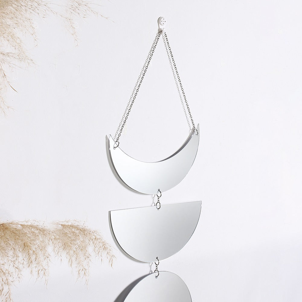 Moon Phases Wall Mirror Decor
