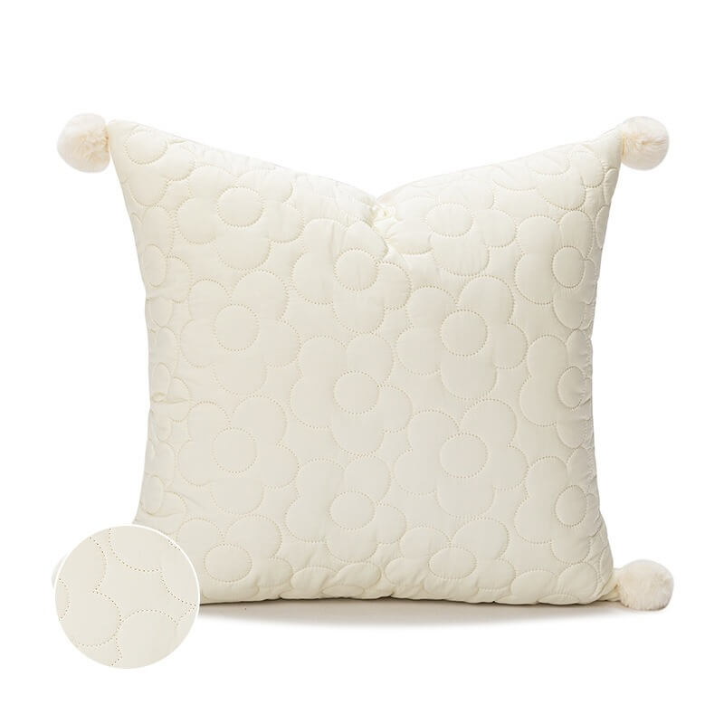 Tufted Pastel Tulip Cushion Cover