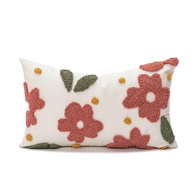 Tufted Pastel Tulip Cushion Cover