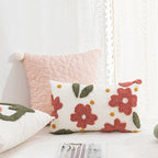 Tufted Pastel Tulip Cushion Cover