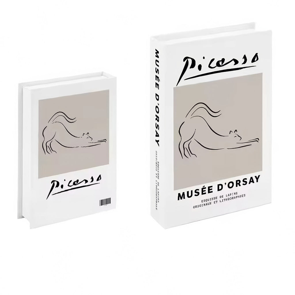 Picasso Minimalist Fake Book Storage Box