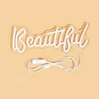 Pink Beautiful LED Neon Sign