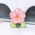 Pink Tulip Ceramic Pen Holder