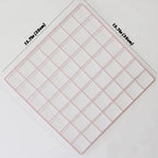 Pink Wall Grid Organizer