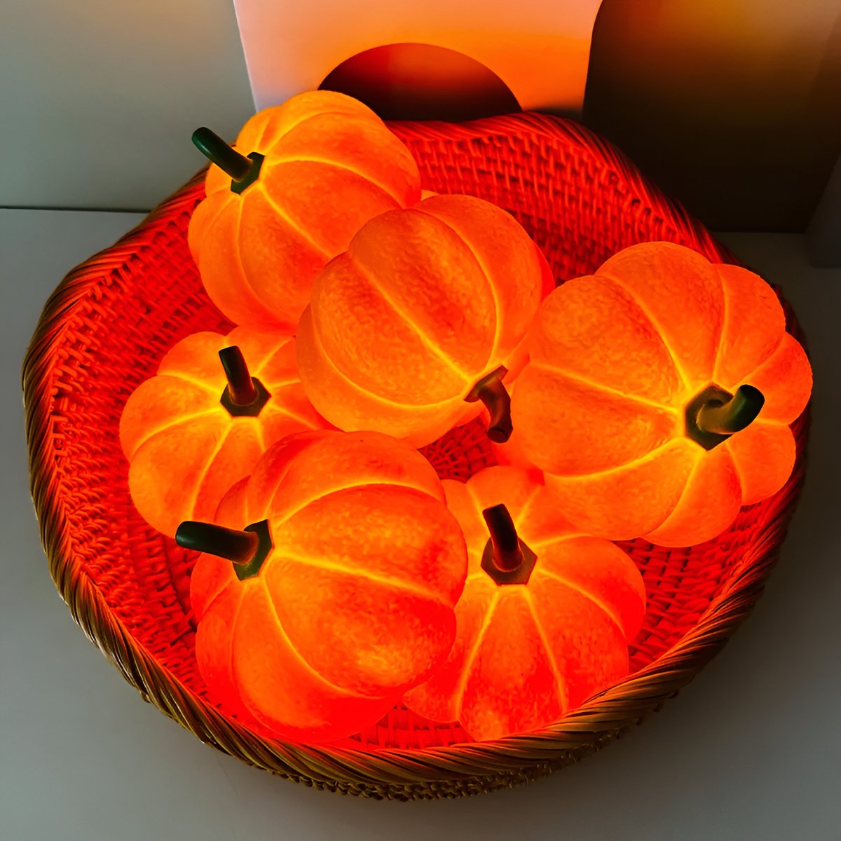 Warm, cozy glow