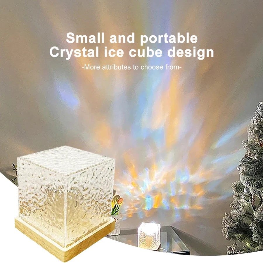 Crystal Projector Table Lamp