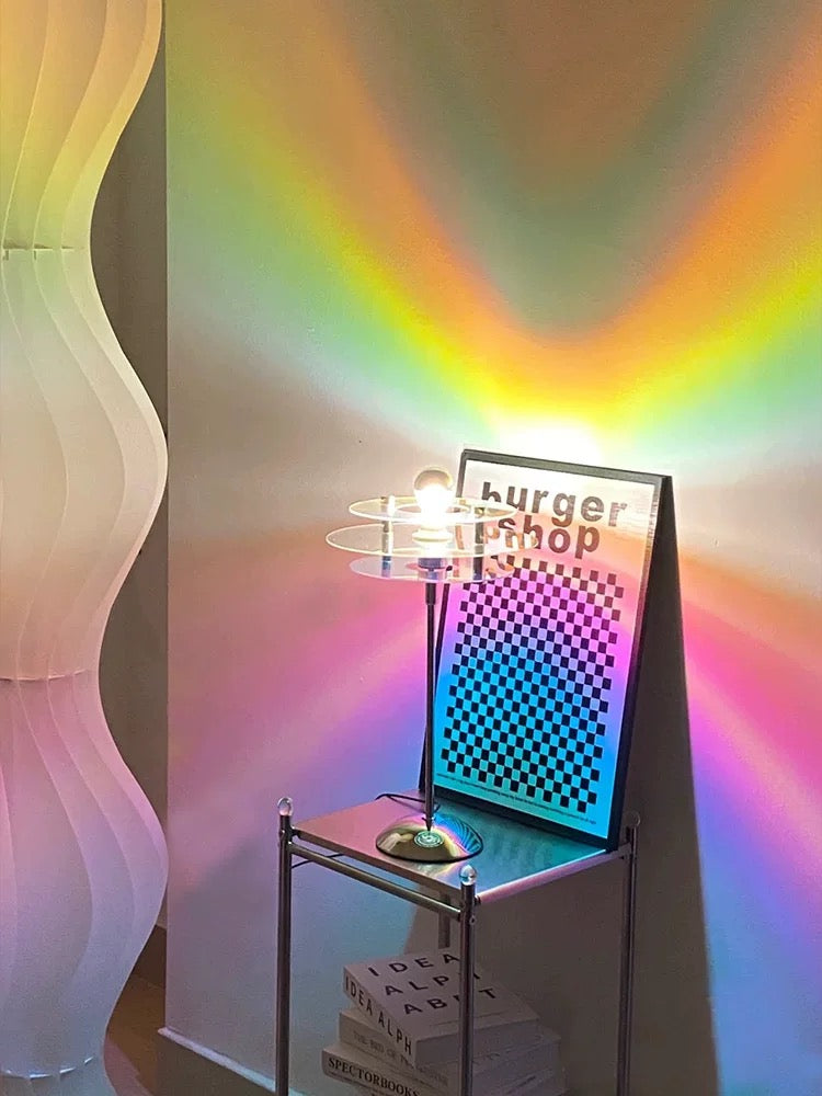 Bauhaus-inspired Retro Aura Lamp