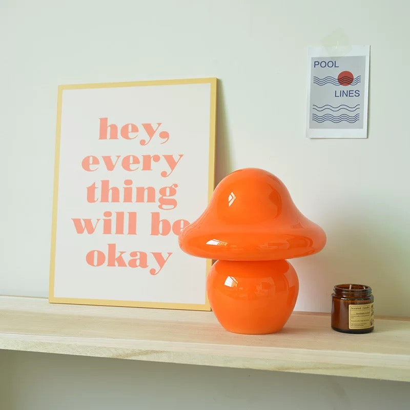 Curvy Mushroom Lamp