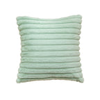 Ribbed Velvet Fluffy Throw Pillow Cover