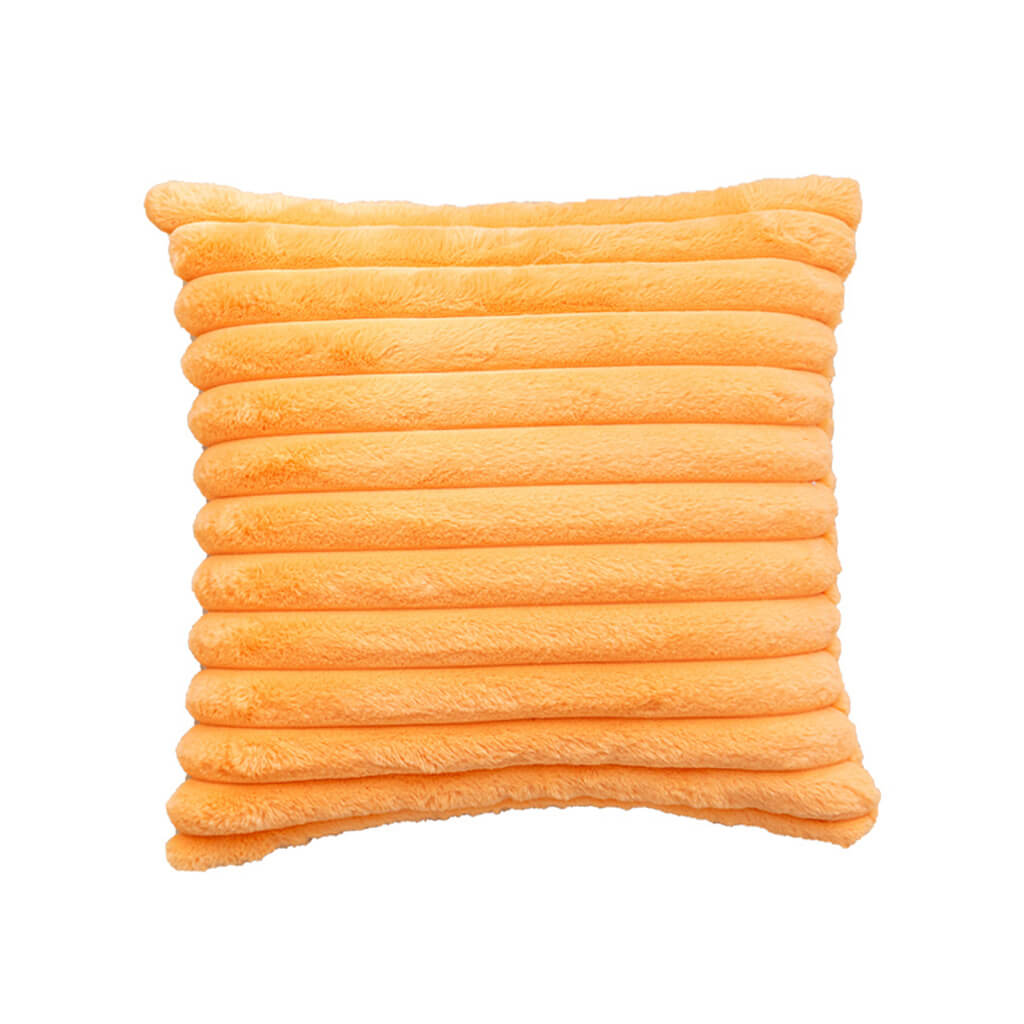 Ribbed Velvet Fluffy Throw Pillow Cover