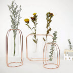 Brass Outline Vase