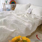 Kawaii Ruffle Summer Quilt Set