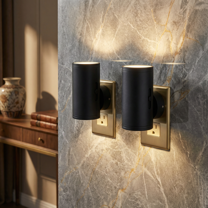 LumiVeil™ Plug-In Wall Luminaire