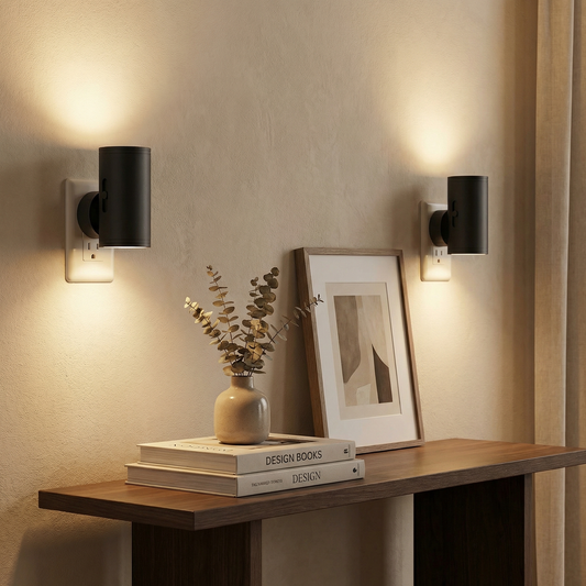 LumiVeil™ Plug-In Wall Luminaire