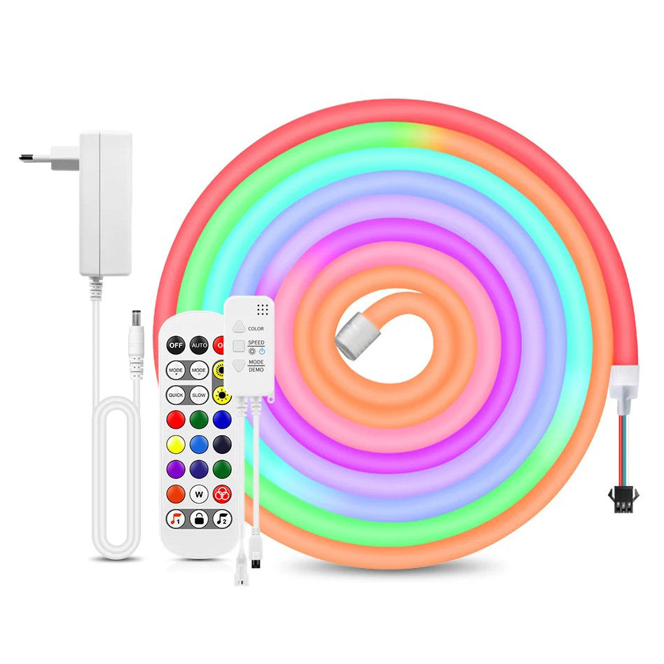 Squiggle Neon Rope LED Lights