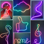 Squiggle Neon Rope LED Lights