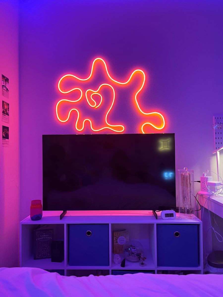 Warm, cozy glow