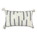 Textured Tufted Stripe Throw Pillow Cover