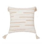 Textured Tufted Stripe Throw Pillow Cover
