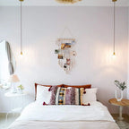 Macrame Wall Hanging Photo Display