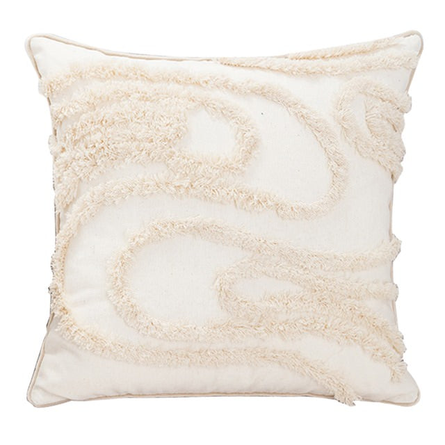 Wavy Tufted Cushion Cover