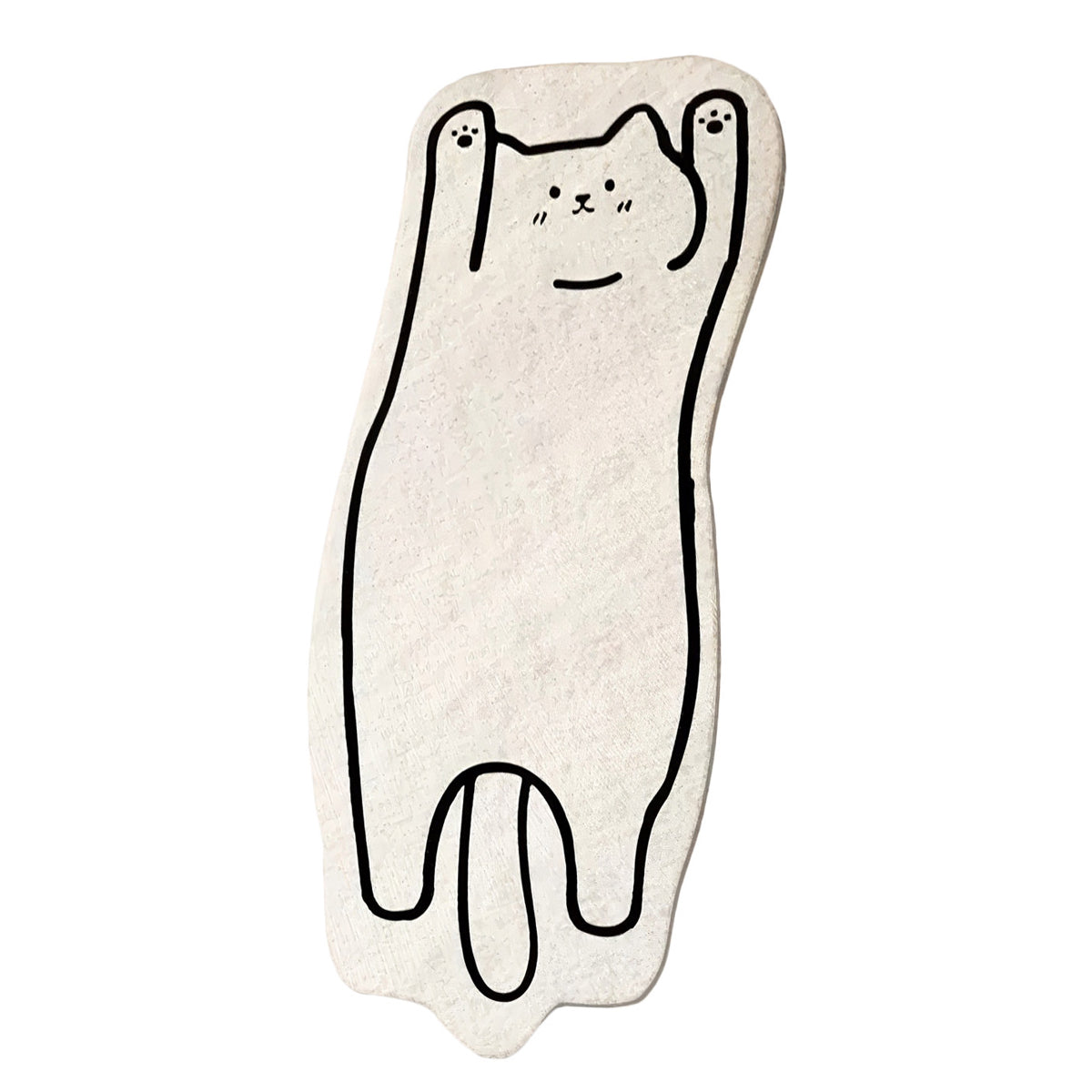Simple Kawaii Cat Accent Bedside Rug
