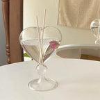 Valentine's Heart Shaped Glass Vase