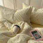 Colorful Sprinkles Creamy Pastel Bedding Set